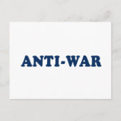 アンチ戦争 ポストカード (正面)