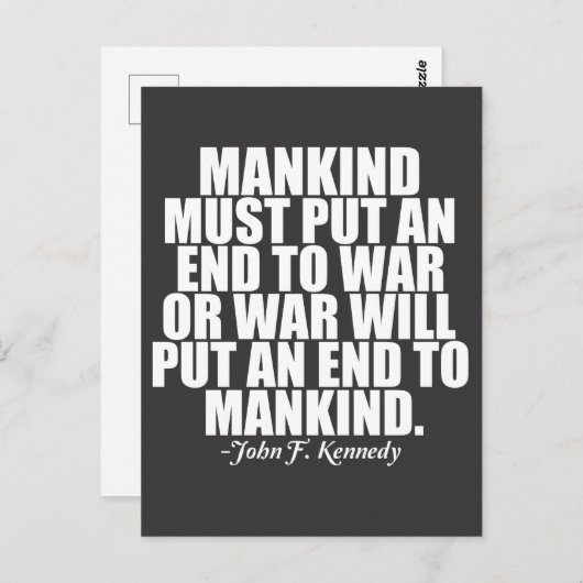 アンチ戦争 ポストカード (正面/裏面)