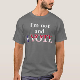 アンチ投票 Tシャツ