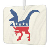 アンチ政治愛国的Tレックス カーエアーフレッシュナー (左)