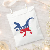 アンチ政治愛国的Tレックス フェイバーバッグ (クリップ留めされた状態)