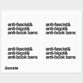 アンチ書禁止 長方形シール (シート)