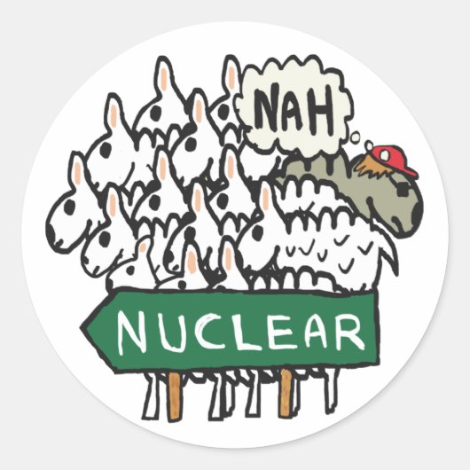 アンチ核 ラウンドシール (正面)