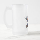 アンチ機械 フロストグラスビールジョッキ (左)