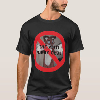 アンチ毛皮のクラブミームおもしろいの毛皮のクリンゲン Tシャツ