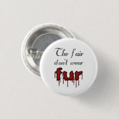 アンチ毛皮のバッジ 缶バッジ (正面&裏面)