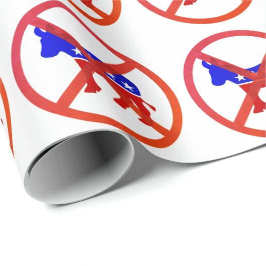 アンチ民主党員の人気があるな政治 ラッピングペーパー (ロールコーナー)