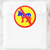 アンチ民主党員人気がある ラウンドシール (バッグ)