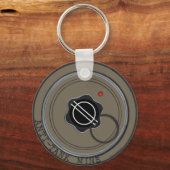 アンチ炭鉱 キーホルダー (正面)