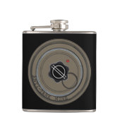 アンチ炭鉱 フラスク (正面)