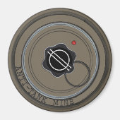 アンチ炭鉱 マグネット (正面)