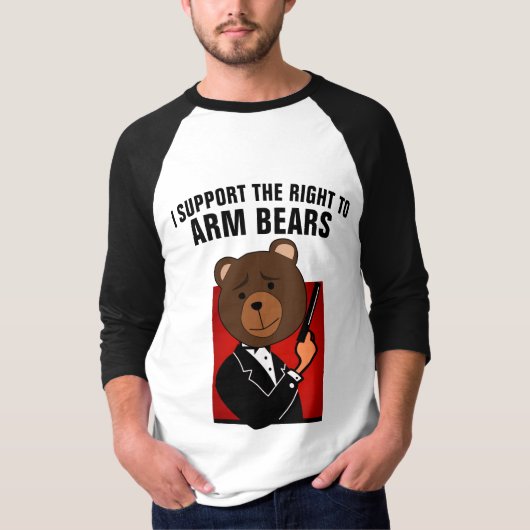 アンチ狩り保護、ベアーズTシャツ Tシャツ (正面)