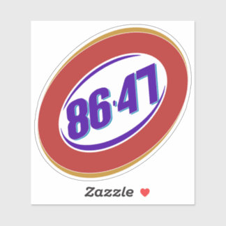 アンチ的な政治的意見 シール