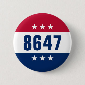 アンチ的な政治的意見 缶バッジ