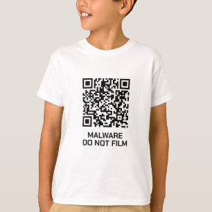 アンチ監視アーマーTシャツ – マルウェ警告ア Tシャツ