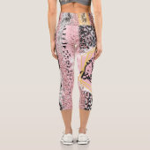 アンチ社会の蝶の高い腰のカプリス カプリレギンス (裏面)