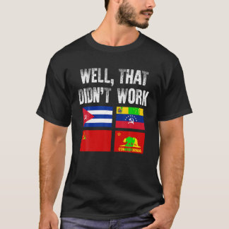 アンチ社会主義シャツ自由の自由USA資本主義 Tシャツ