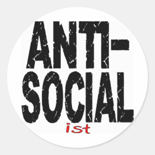 アンチ社会主義者(アンチ社会主義者) ラウンドシール