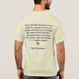 アンチ社会主義Bastiat Tシャツ