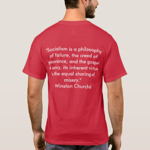 アンチ社会主義Tシャツ Tシャツ