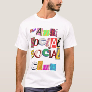 アンチ社会部 Tシャツ