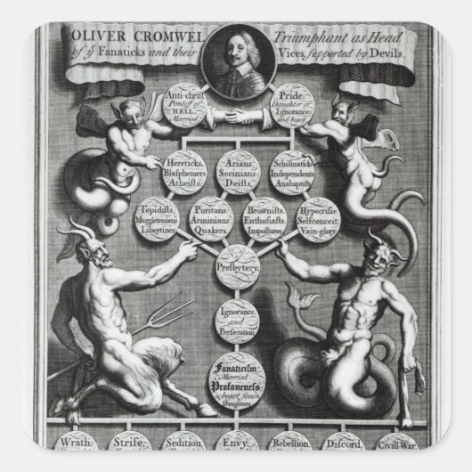 アンチ系図学 – オリバー スクエアシール (正面)