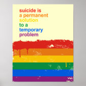 アンチ自殺 ポスター (正面)