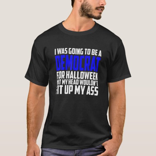 アンチ自由主義ののハロウィーンの衣装1 Tシャツ (正面)