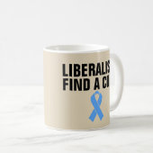 アンチ自由主義の・自由主義はコーヒーのマグを治す コーヒーマグカップ (正面右)