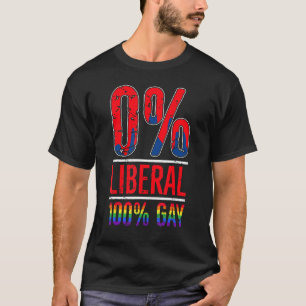 アンチ自由主義のLGBTゲイクール・共和党員 Tシャツ