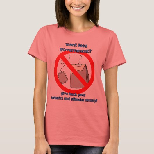 アンチ茶パーティー Tシャツ (正面)