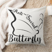 アンチ蝶 クッション (ブランケット)