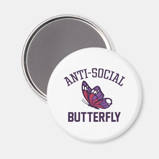 アンチ蝶 マグネット (正面/裏面)