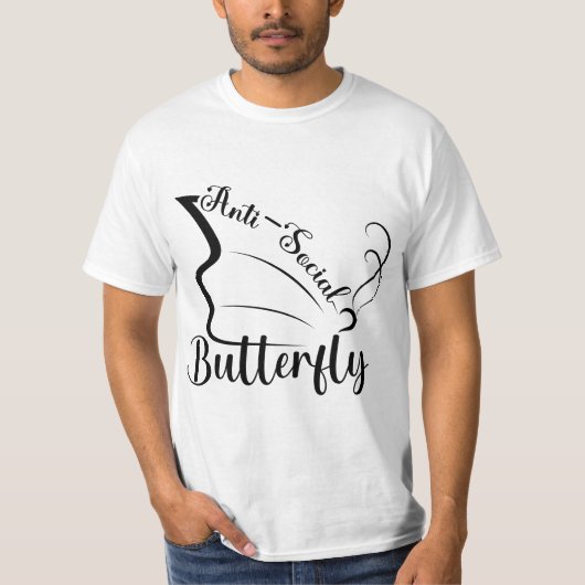アンチ蝶 Tシャツ (正面)