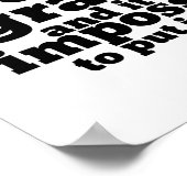 アンチ重力科学おもしろいギークパン ポスター (角)