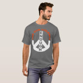 アンチ銃スローガン改革エンドガンコントロール Tシャツ (正面フル)