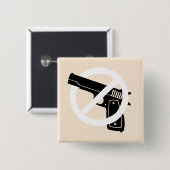 アンチ銃ピン 缶バッジ (正面&裏面)