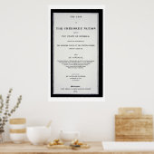 アンチ除去路、チェロキー族の民族による、反論調 ポスター (キッチン)