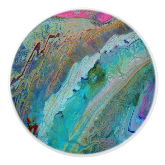 アンチ・アトラス山脈(モロッコ)テラ衛星 セラミックノブ (正面)