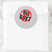 アンチ – オバマアンチ – 大政府 ラウンドシール (バッグ)