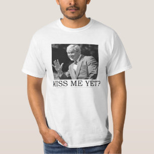 アンチ·オバマ·ジョージ·W·ブッシ恋しく思ュ·ミー·イート Tシャツ