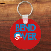 アンチ – オバマ – 曲げる キーホルダー (正面)