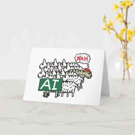 アンチ カード (黄色い花)