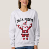 アンチ – ジョーおもしろいバイデン氏BUCK FIDEN CHRISTMAS T-Shir スウェットシャツ (正面)