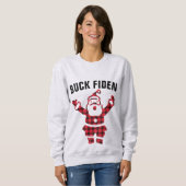 アンチ – ジョーおもしろいバイデン氏BUCK FIDEN CHRISTMAS T-Shir スウェットシャツ (正面フル)