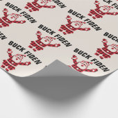 アンチ – ジョーバイデン氏バックおもしろいフィデンクリスマス ラッピングペーパー (角)