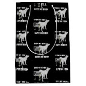 アンチ・ジョー・バイデン氏・マイドッグがバイデン氏の政治的ユーモアを嫌う  ミディアムペーパーバッグ (正面)