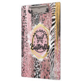 アンチ – ソーシャルバタフライクリップボード クリップボード (左)