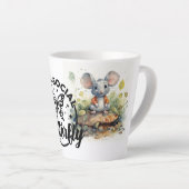 アンチ – ソーシャルバタフライラテマグ カフェラテマグ (右アングル)