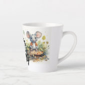 アンチ – ソーシャルバタフライラテマグ カフェラテマグ (右)